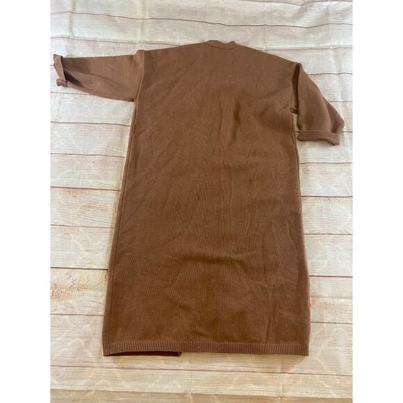 Lovers + Friends Women's Half Sleeve Open Front Long Cardigan - Small - Picture 14 of 14